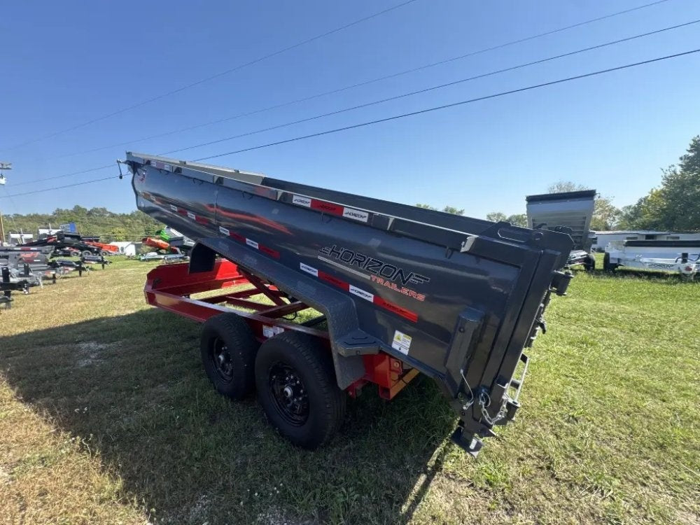 16'x83" Horizon LZ7 BP Bumper Pull Dump - Bumper Pull Dump - TrailerSwap