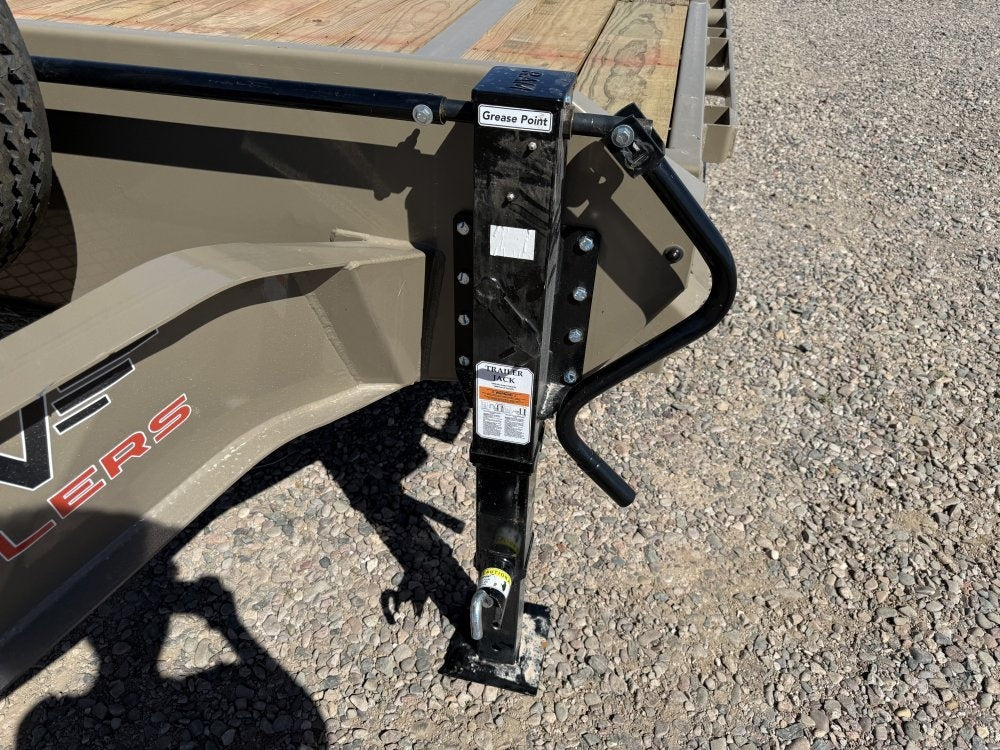 24' Horizon FFT Bumper Pull Full Deckover TIlt Trailer - (2) 10K Axles 018030