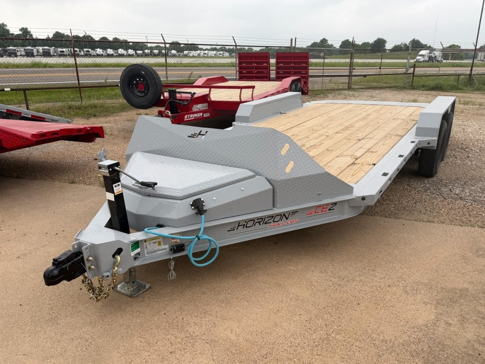 18' Horizon CEZ Bumper Pull Single Car Trailer - Single Car Trailers - TrailerSwap