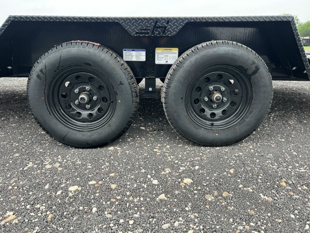 18' Horizon CEZ Bumper Pull Single Car Trailer - (2) 3.5k Axles - Low Profile Equipment Trailers - TrailerSwap