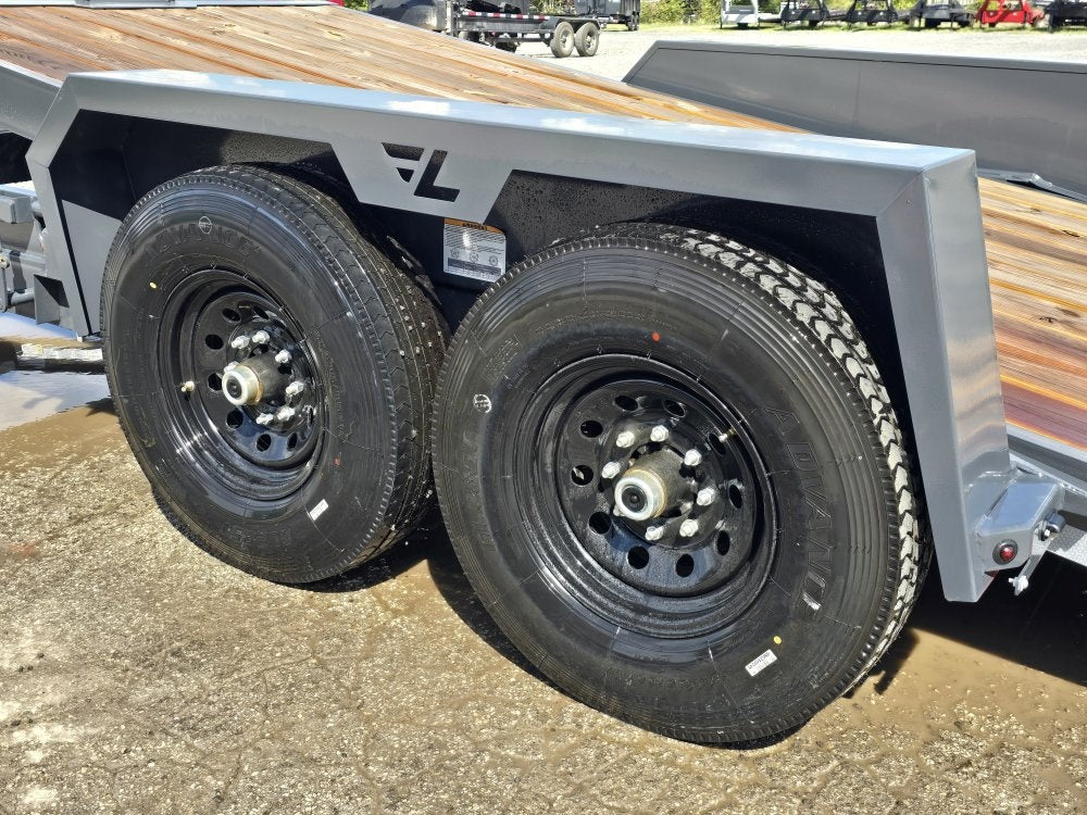 18' Tilt Trailer Lamar (2) 7K Axles 14K GVWR 10K Payload - Equipment Tilt - TrailerSwap