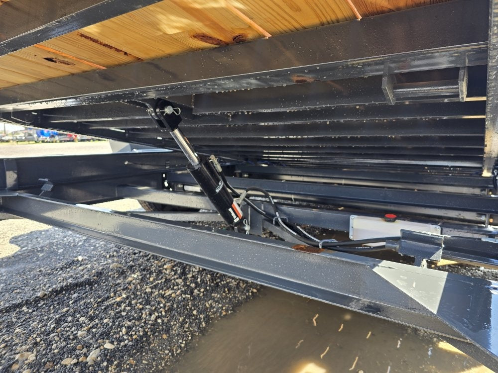 18' Tilt Trailer Lamar (2) 7K Axles 14K GVWR 10K Payload - Equipment Tilt - TrailerSwap