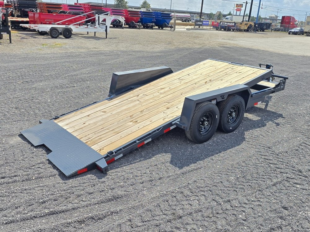 18' Tilt Trailer Lamar (2) 7K Axles 14K GVWR 10K Payload - Equipment Tilt - TrailerSwap