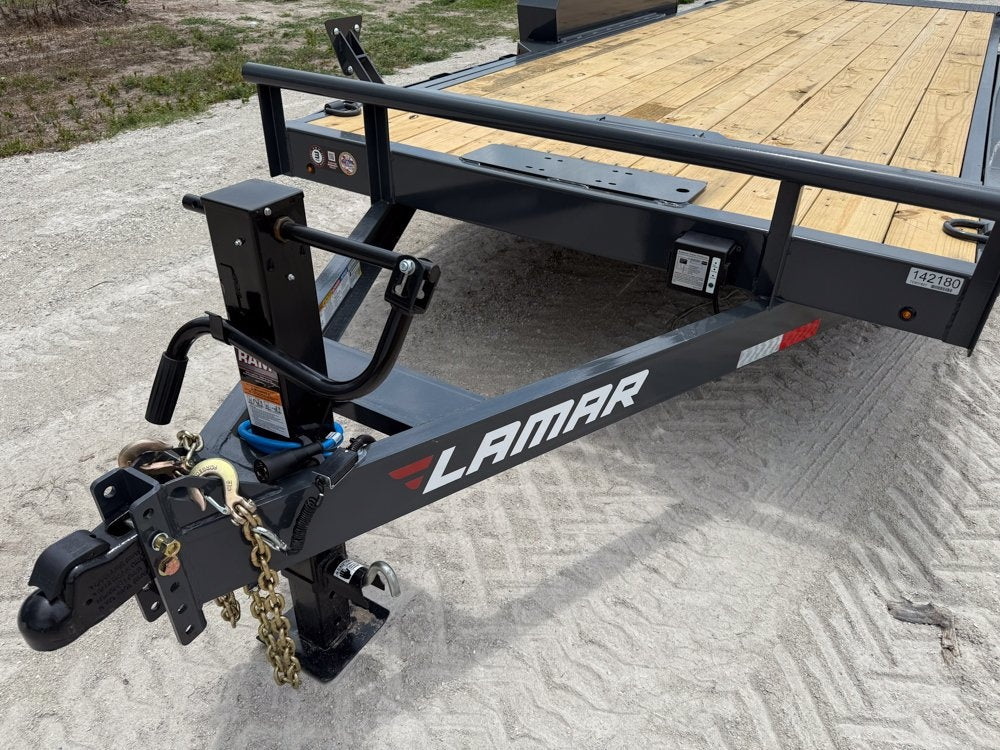 18' Tilt Trailer Lamar (2) 7K Axles 14K GVWR 10K Payload - Equipment Tilt - TrailerSwap