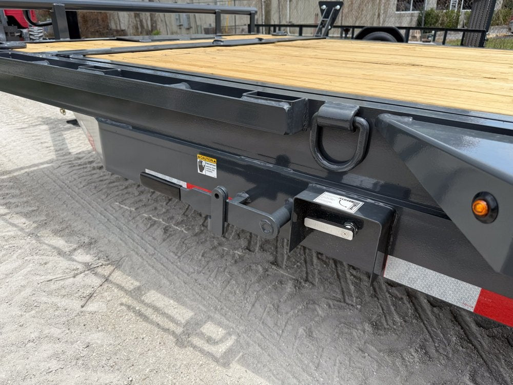 18' Tilt Trailer Lamar (2) 7K Axles 14K GVWR 10K Payload - Equipment Tilt - TrailerSwap