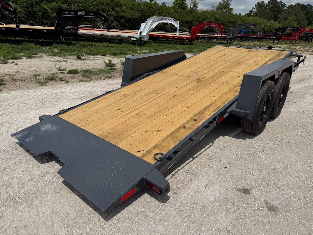 18' Tilt Trailer Lamar (2) 7K Axles 14K GVWR 10K Payload - Equipment Tilt - TrailerSwap