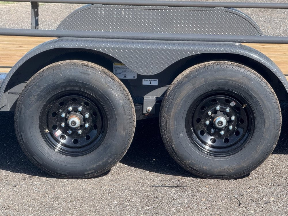 22' Horizon UTZ Bumper Pull Utility Trailer - (2) 7K Axles 016804