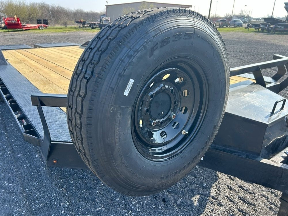 24' Stryker SET Bumper Pull Equipment Trailer DOF - (2) 7K Axles 4078