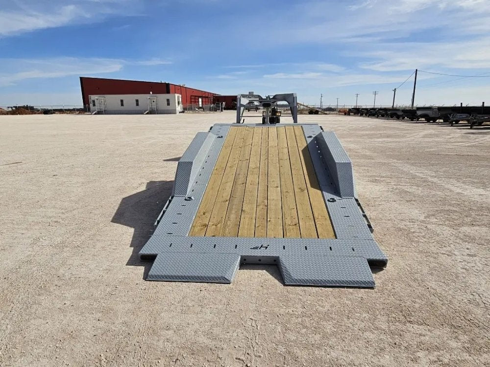 24' Horizon ETZ Gooseneck Equipment Tilt Trailer - (2) 8K Axles 15556