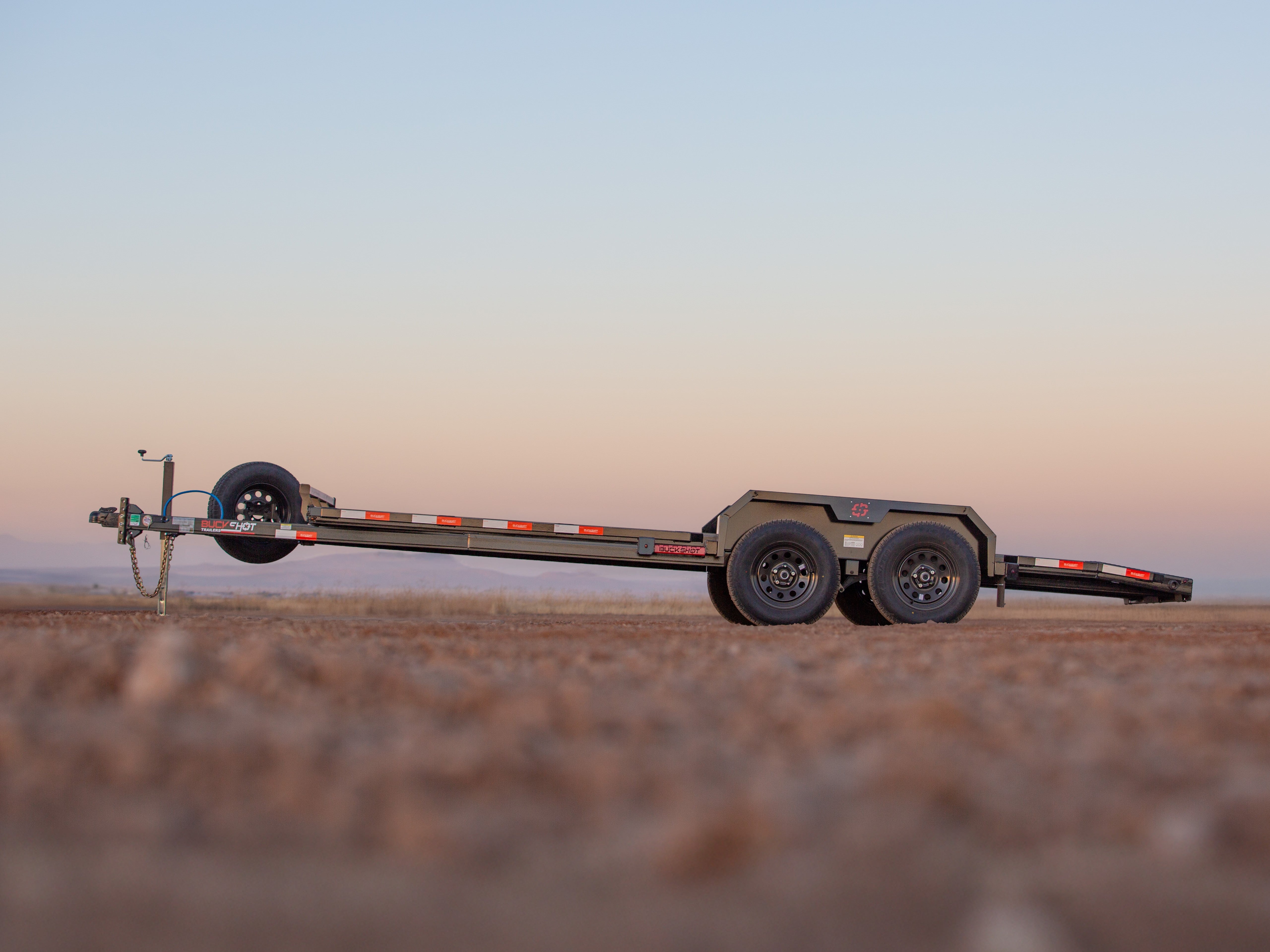 Buckshot Caliber Bumper Pull Car Hauler