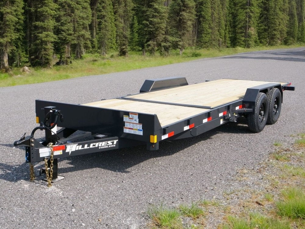 20' BP Tilt Trailer - 7K Axles - Equipment Tilt - TrailerSwap