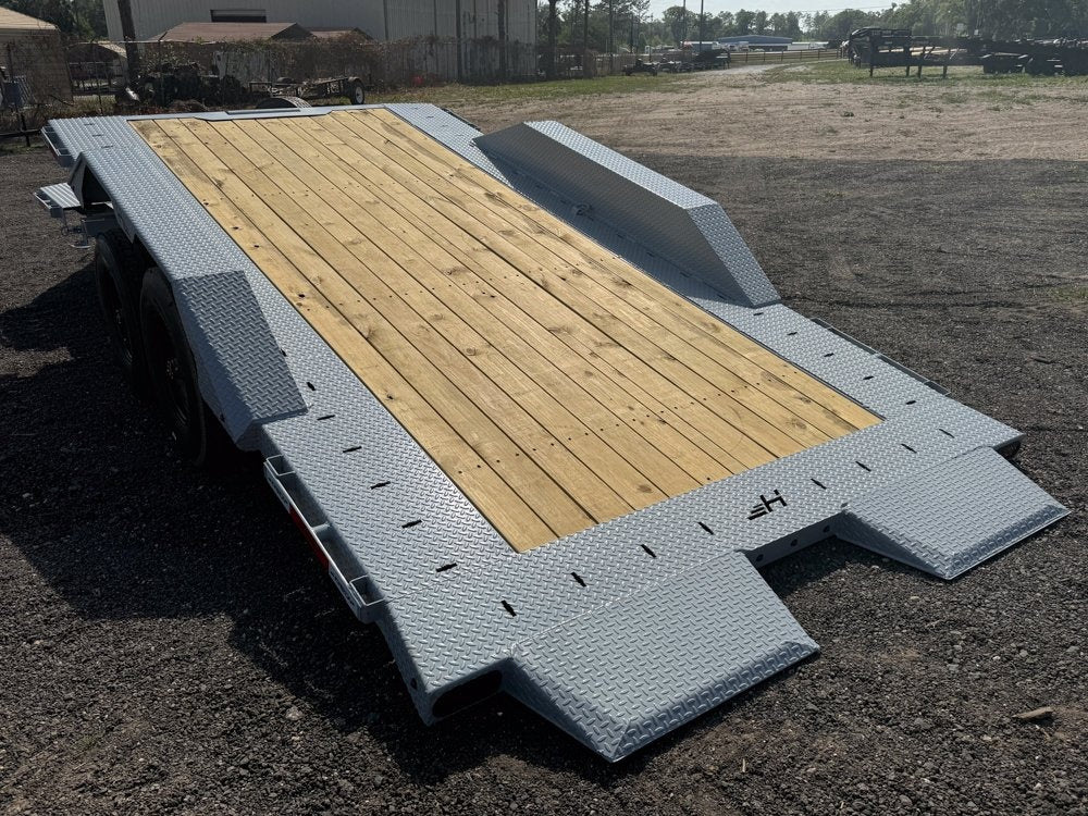 20' ETZ Tilt Equipment Trailer (2) 8K Axles 102" Wide - Equipment Tilt - TrailerSwap