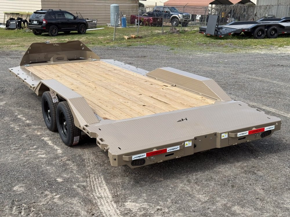 20' Horizon CEZ Bumper Pull Single Car Trailer - (2) 3.5k Axles - Single Car Trailers - TrailerSwap
