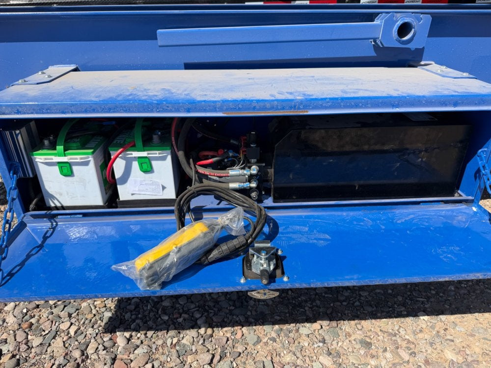 20 Horizon HZH Gooseneck Dump Trailer 48" Side Walls Hydraulic Jacks - (2) 12k Axles - Gooseneck Dump - Dump Trailers - TrailerSwap