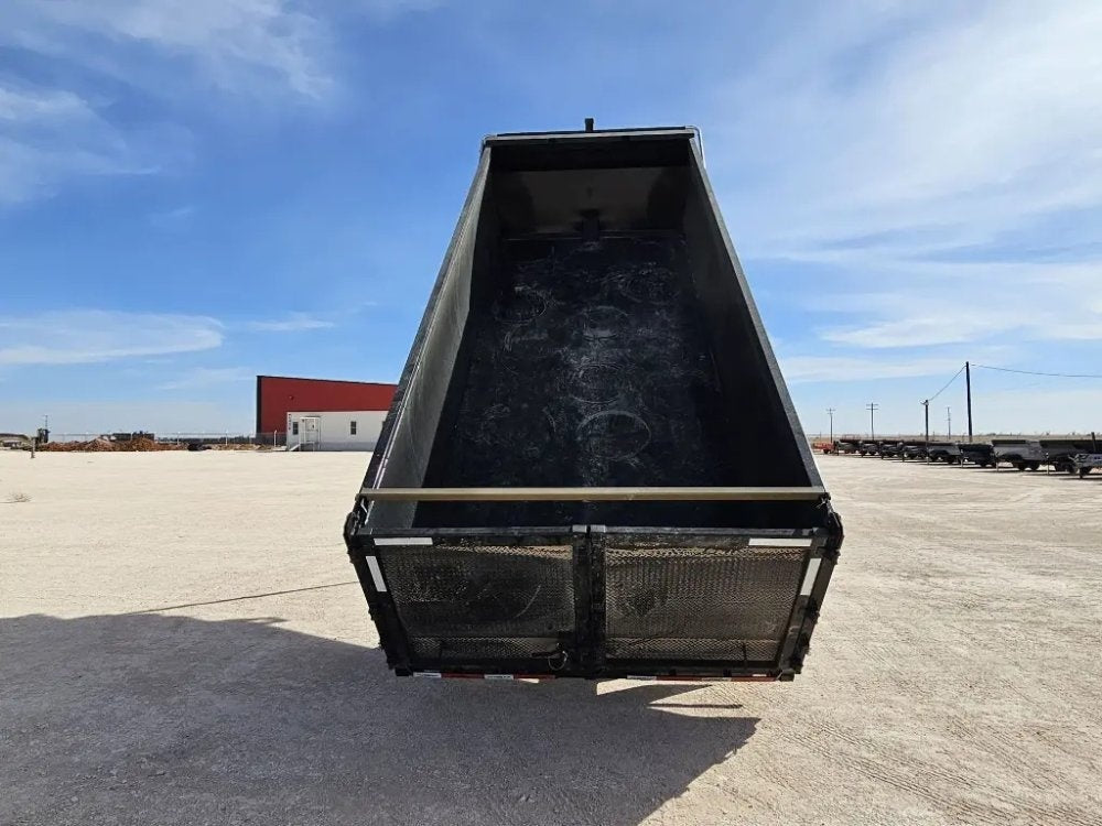20 Horizon HZH Gooseneck Dump Trailer 48" Side Walls Hydraulic Jacks Telescopic - (2) 10K Axles - Gooseneck Dump - TrailerSwap