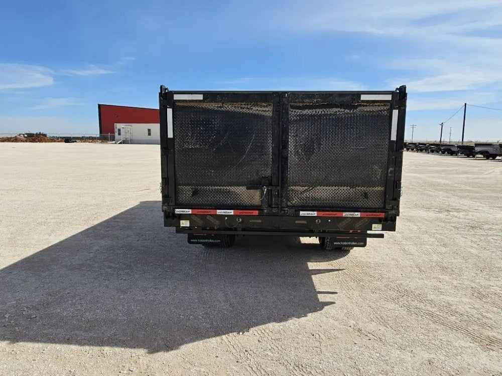 20 Horizon HZH Gooseneck Dump Trailer 48" Side Walls Hydraulic Jacks Telescopic - (2) 10K Axles - Gooseneck Dump - TrailerSwap