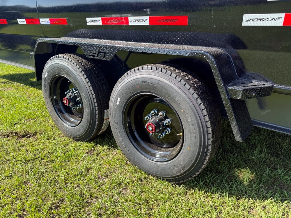 20' Horizon HZX Gooseneck Dump Trailer 36" Side Walls - (2) 10K Axles - Gooseneck Dump - TrailerSwap