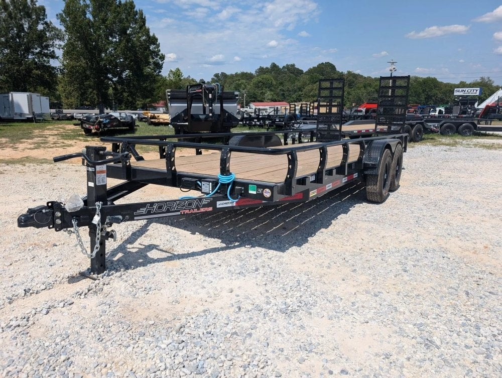20' Horizon UTZ Bumper Pull Utility Trailer - (2) 3.5K Axles - Utility & SXS - TrailerSwap