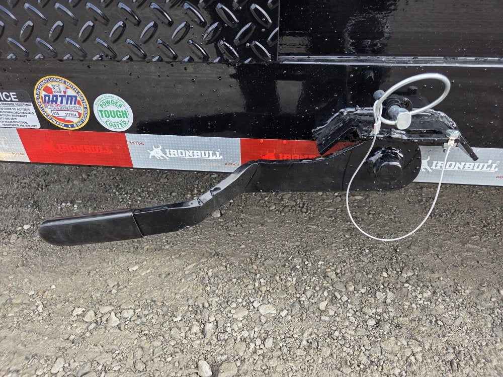 20' Iron Bull TLB Bumper Pull Equipment Tilt Trailer - (2) 7,000 lb Axles - Equipment Tilt - TrailerSwap