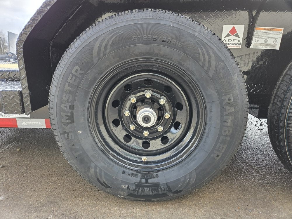 20' Iron Bull TLB Bumper Pull Equipment Tilt Trailer - (2) 7,000 lb Axles - Equipment Tilt - TrailerSwap