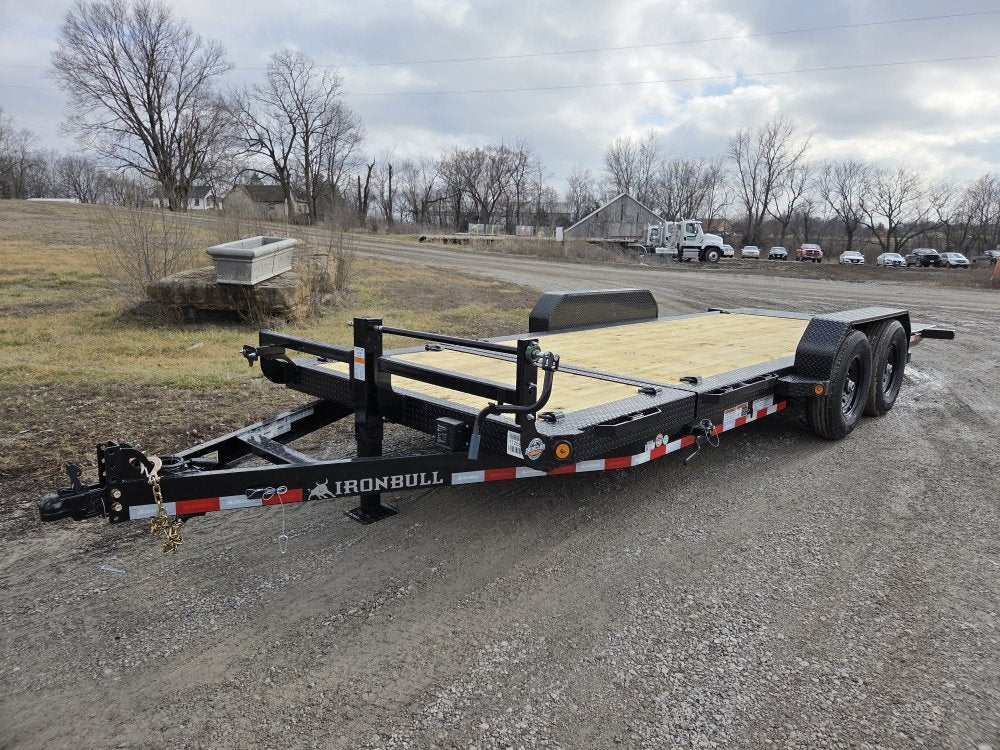 20' Iron Bull TLB Bumper Pull Equipment Tilt Trailer - (2) 7,000 lb Axles - Equipment Tilt - TrailerSwap