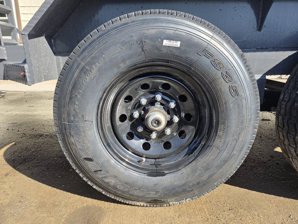20' Stryker SET Bumper Pull Equipment Trailer Stand Up Ramps - (2) 7K Axles - Low Profile Equipment Trailers - TrailerSwap