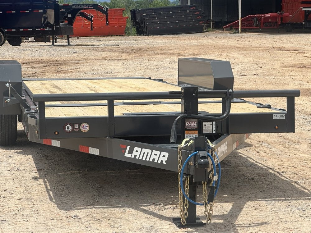 20' Tilt Trailer Lamar (2) 7K Axles 14K GVWR 10K Payload - Equipment Tilt - TrailerSwap