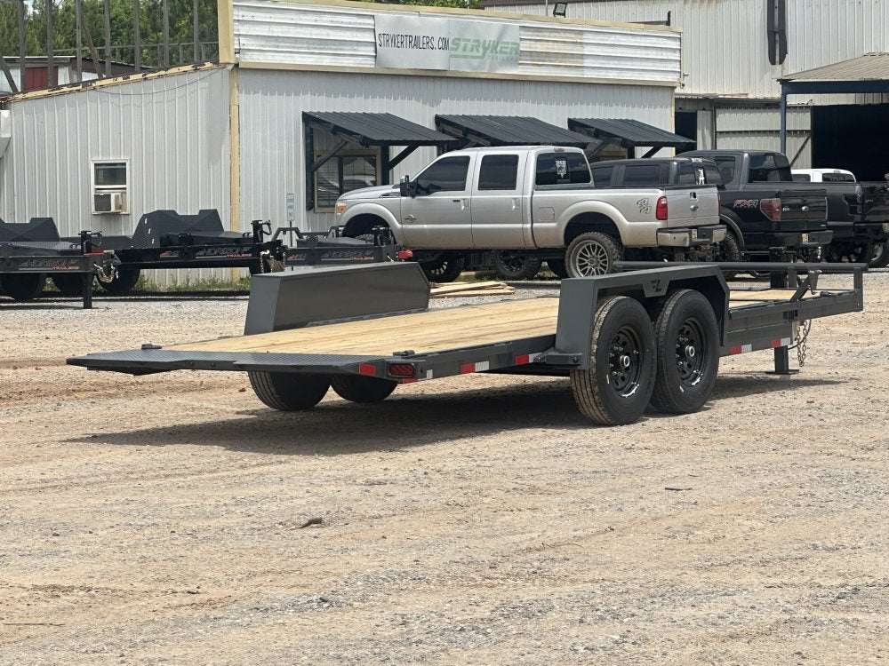20' Tilt Trailer Lamar (2) 7K Axles 14K GVWR 10K Payload - Equipment Tilt - TrailerSwap