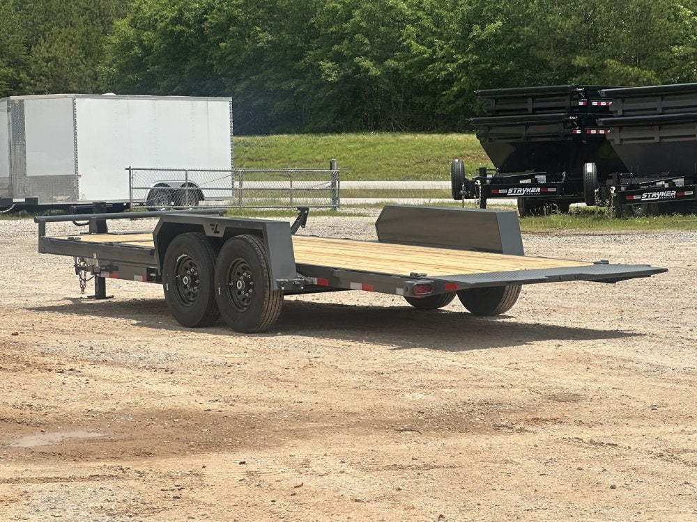 20' Tilt Trailer Lamar (2) 7K Axles 14K GVWR 10K Payload - Equipment Tilt - TrailerSwap