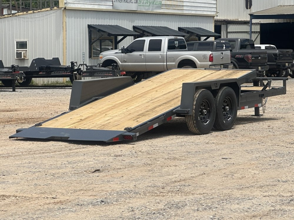 20' Tilt Trailer Lamar (2) 7K Axles 14K GVWR 10K Payload - Equipment Tilt - TrailerSwap