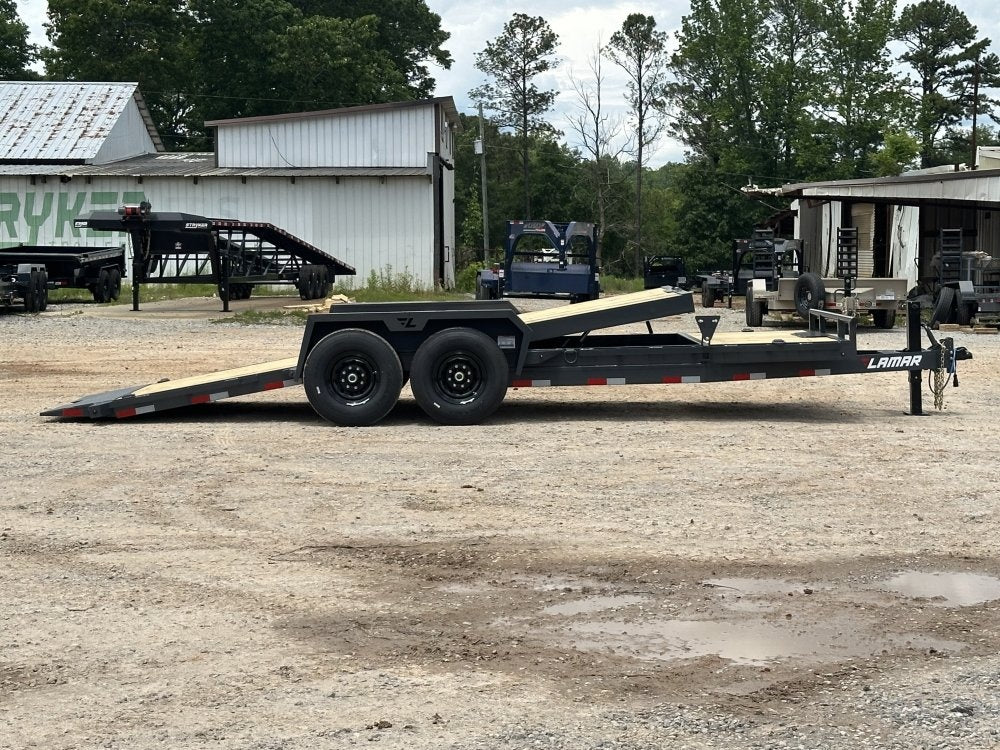 20' Tilt Trailer Lamar (2) 7K Axles 14K GVWR 10K Payload - Equipment Tilt - TrailerSwap