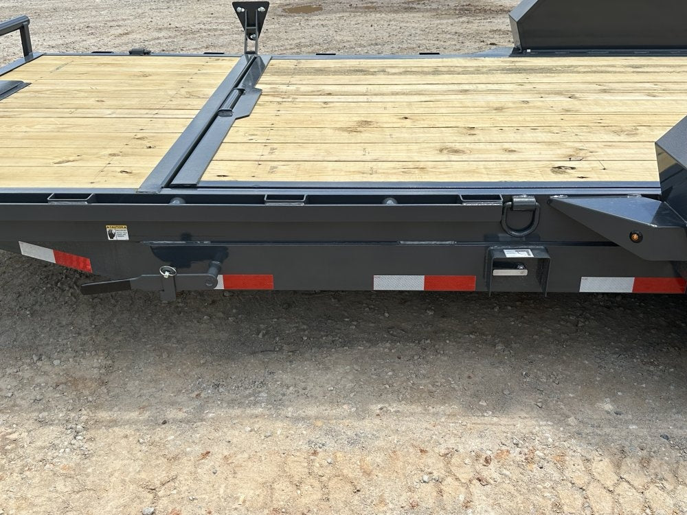 20' Tilt Trailer Lamar (2) 7K Axles 14K GVWR 10K Payload - Equipment Tilt - TrailerSwap