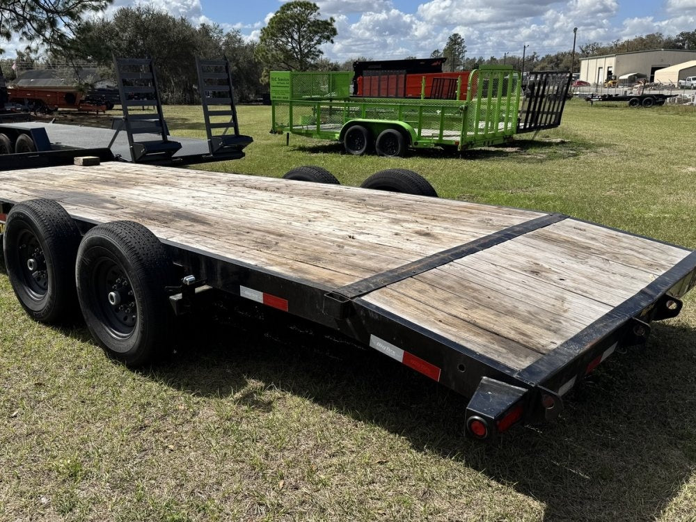 20' x 7' Big Tex Equipment Trailers - Low Profile Equipment Trailers - TrailerSwap