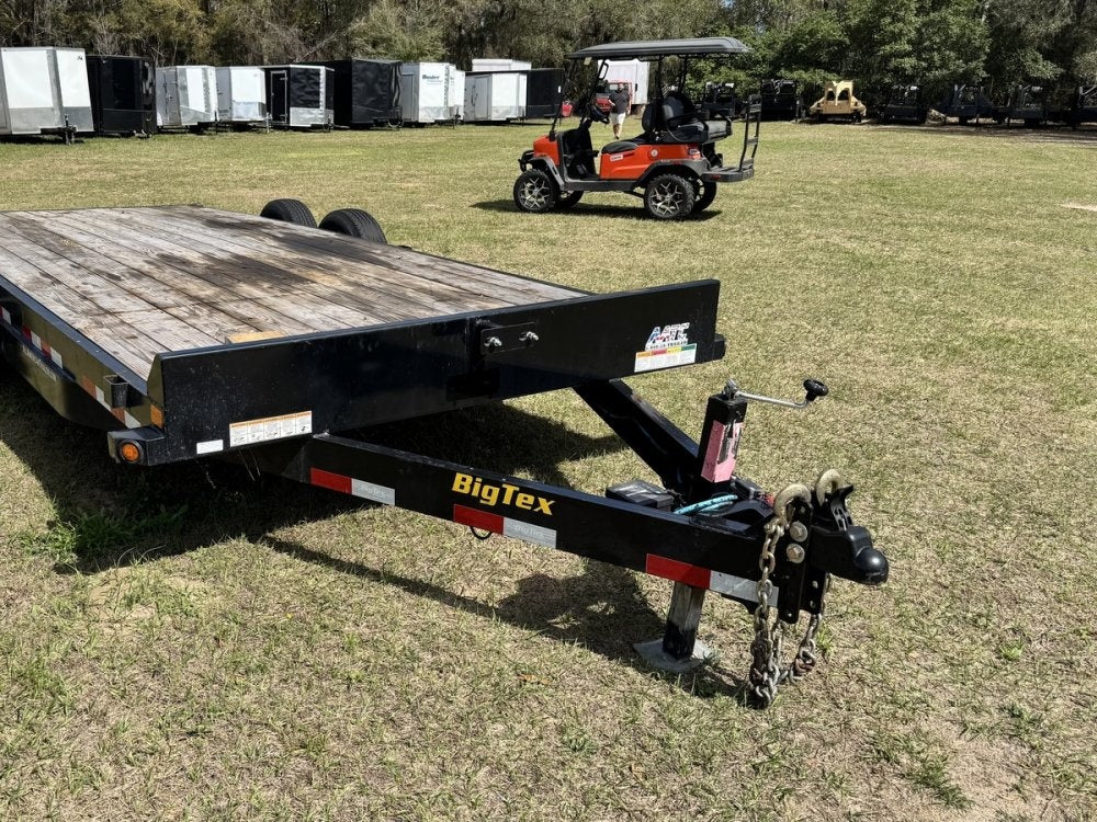 20' x 7' Big Tex Equipment Trailers - Low Profile Equipment Trailers - TrailerSwap