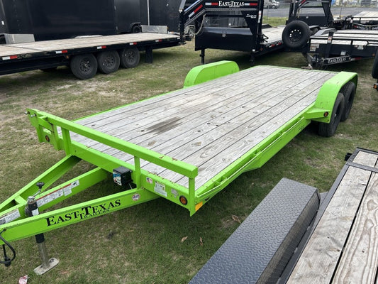 20' x 83" East Texas Trailers Deckover Trailers - Bumper Pull Deckover - TrailerSwap