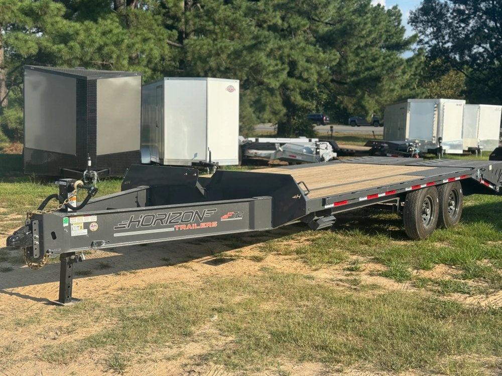 20'x102" Horizon FTZ BP Bumper Pull Deckover - Bumper Pull Deckover - TrailerSwap