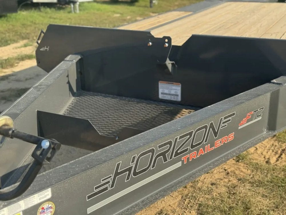 20'x102" Horizon FTZ BP Bumper Pull Deckover - Bumper Pull Deckover - TrailerSwap