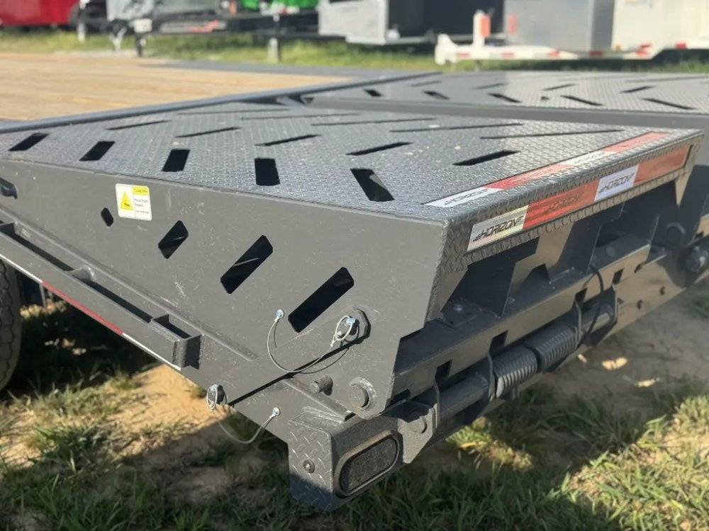 20'x102" Horizon FTZ BP Bumper Pull Deckover - Bumper Pull Deckover - TrailerSwap