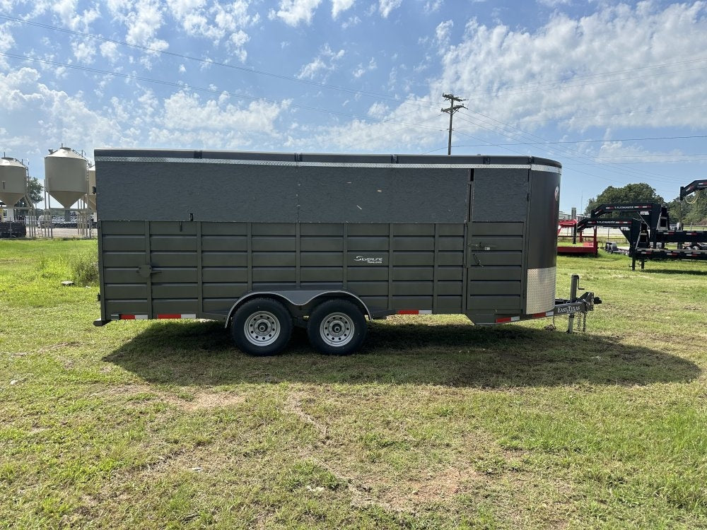 20'x7' East Texas Trailers Stock Trailers - Livestock Trailers - TrailerSwap