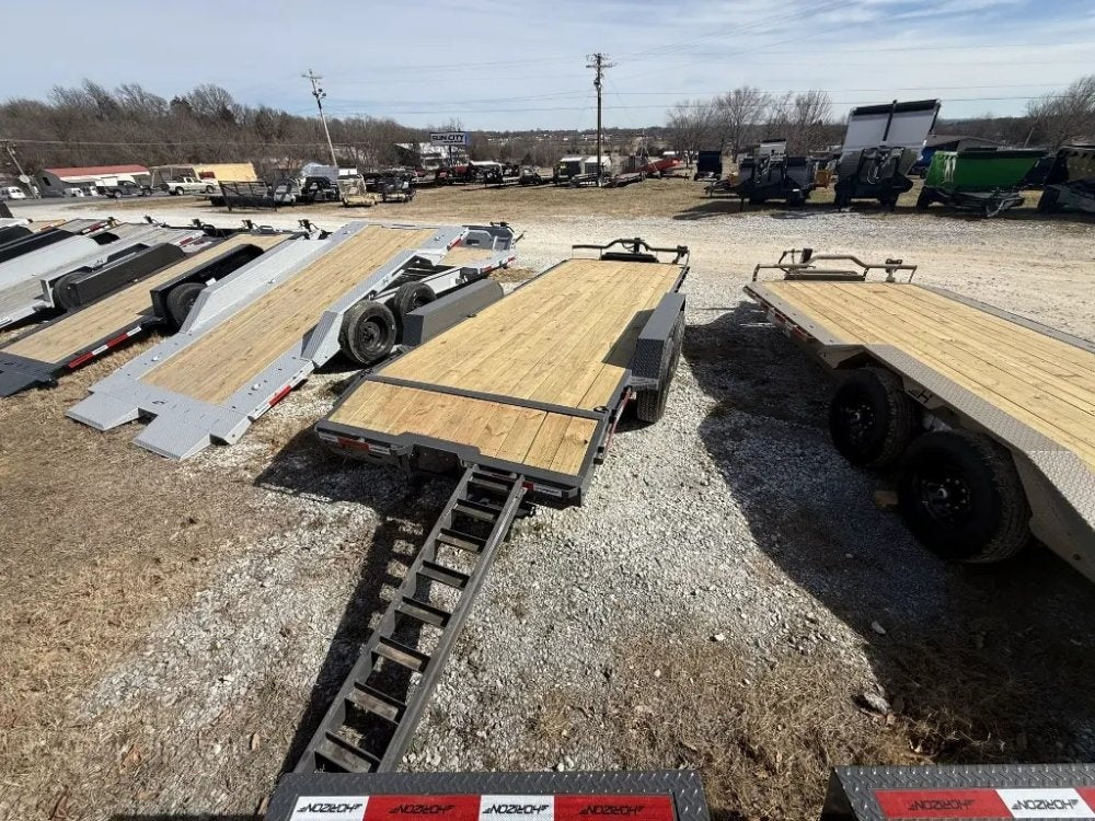 20'x83" Horizon ECZ Low Profile Equipment Trailers - Low Profile Equipment Trailers - TrailerSwap