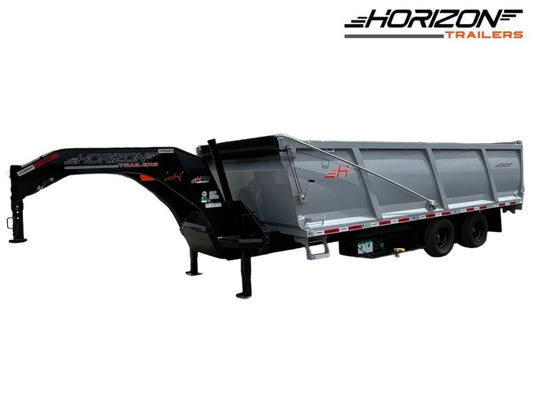 20'x96" Horizon HZH GN Gooseneck Dump - Gooseneck Dump - TrailerSwap