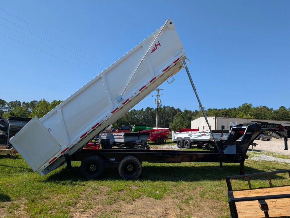 20'x96" Horizon HZH GN Gooseneck Dump - Gooseneck Dump - TrailerSwap