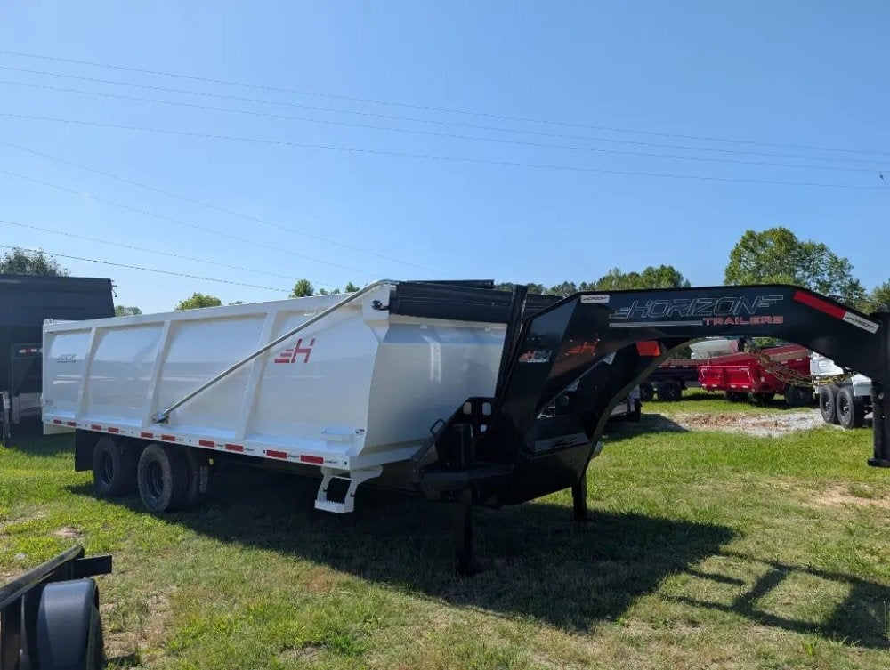 20'x96" Horizon HZH GN Gooseneck Dump - Gooseneck Dump - TrailerSwap
