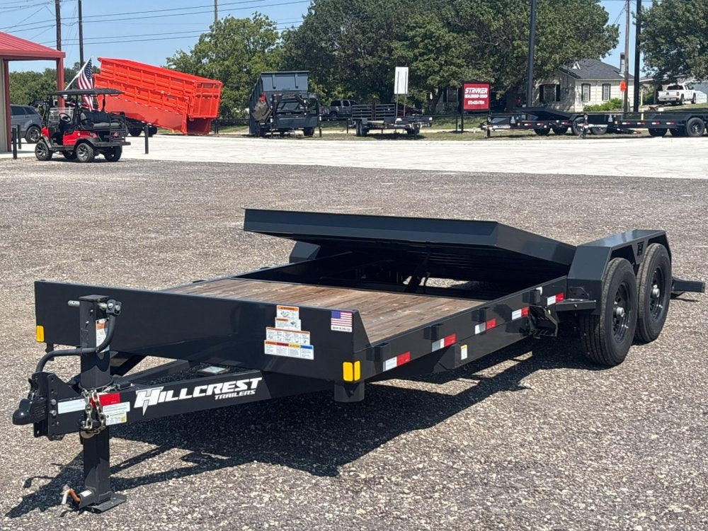 22' BP Tilt Trailer - 8K Axles - Equipment Tilt - TrailerSwap