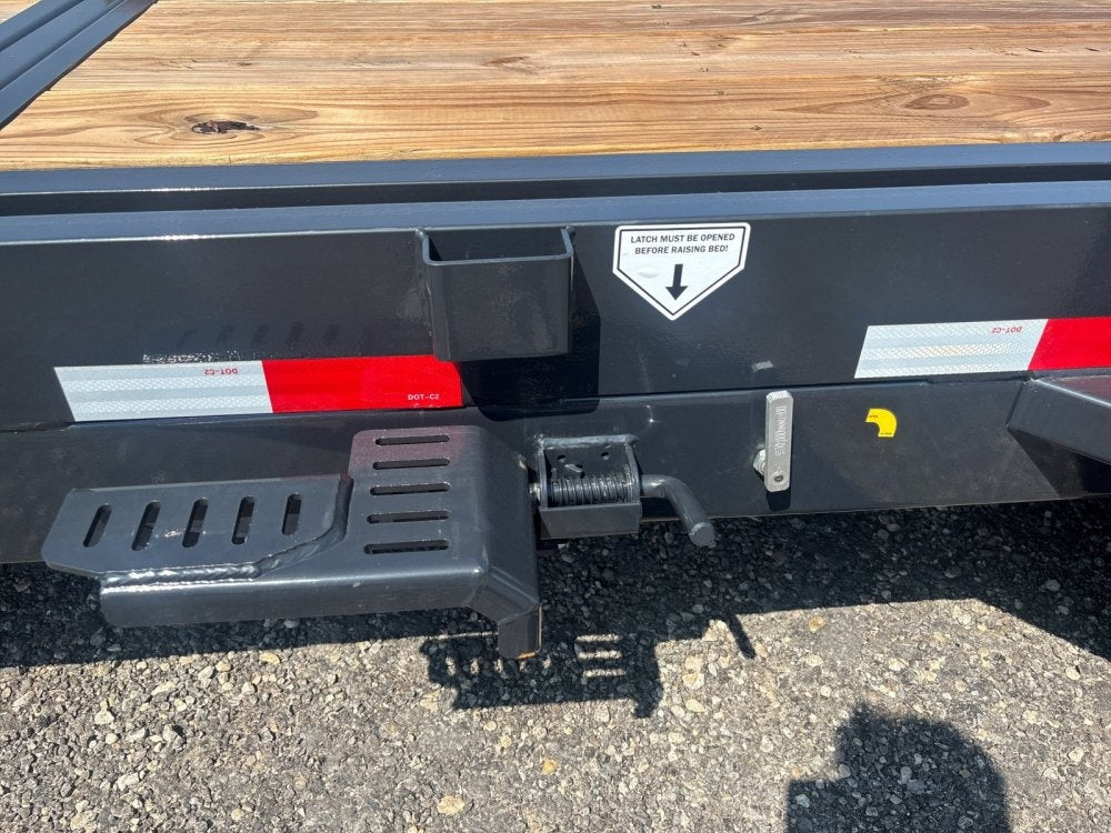 22' BP Tilt Trailer - 8K Axles - Equipment Tilt - TrailerSwap