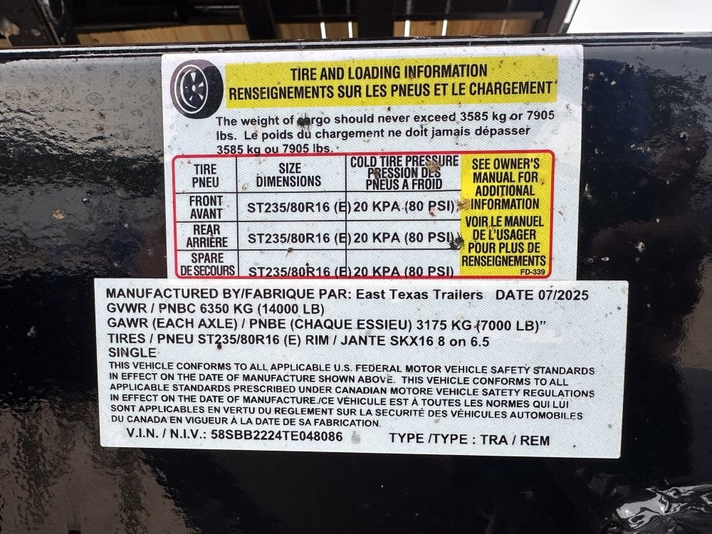 22' Bumper Pull Tilt Deckover Trailer - 7k Axles - Tilt Trailers - TrailerSwap