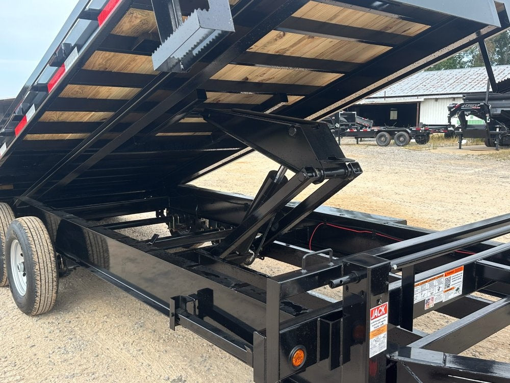22' Bumper Pull Tilt Deckover Trailer - 7k Axles - Tilt Trailers - TrailerSwap