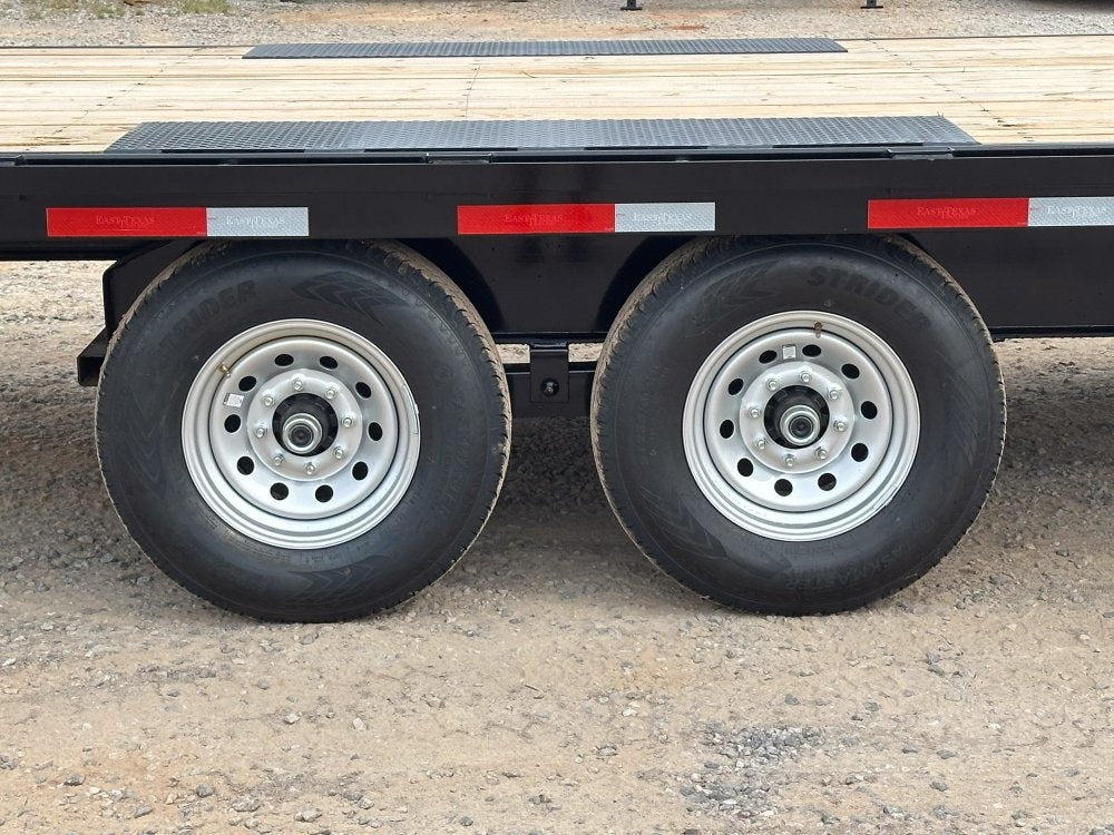 22' Bumper Pull Tilt Deckover Trailer - 7k Axles - Tilt Trailers - TrailerSwap