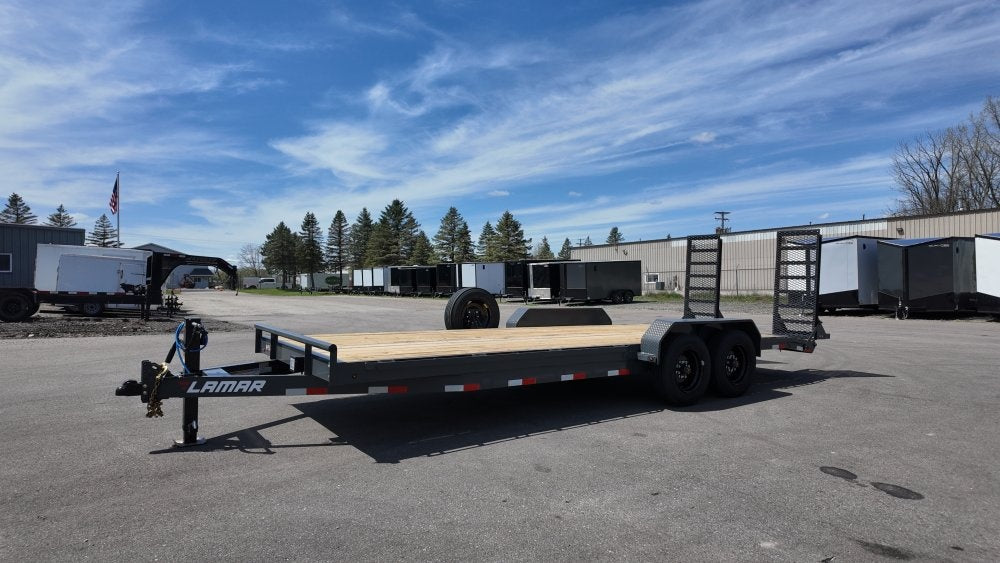 22' H6 Bumper Pull 8K Axles 2' Dovetail - Equipment Trailers - TrailerSwap