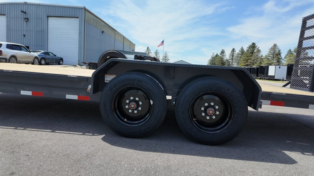 22' H6 Bumper Pull 8K Axles 2' Dovetail - Equipment Trailers - TrailerSwap